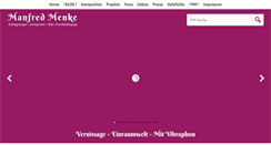Desktop Screenshot of manfred-menke.de